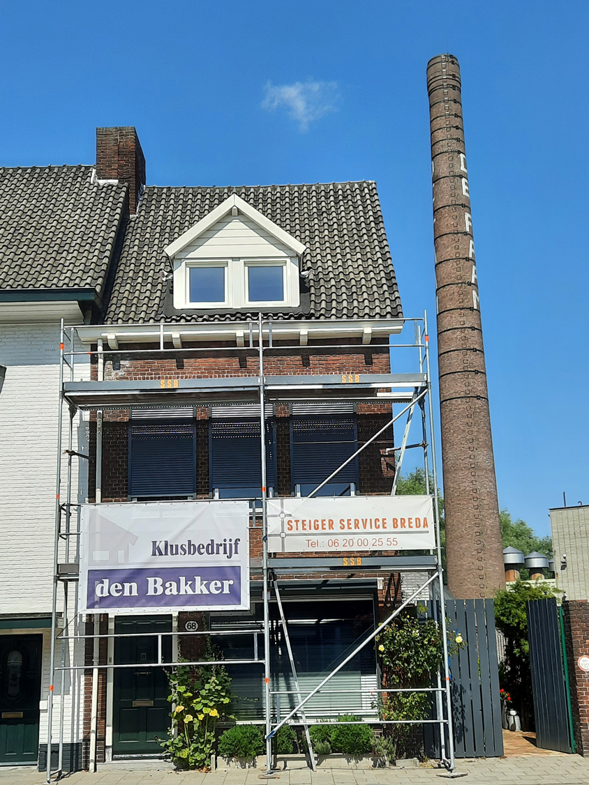 Schilderwerk dakgoot Breda