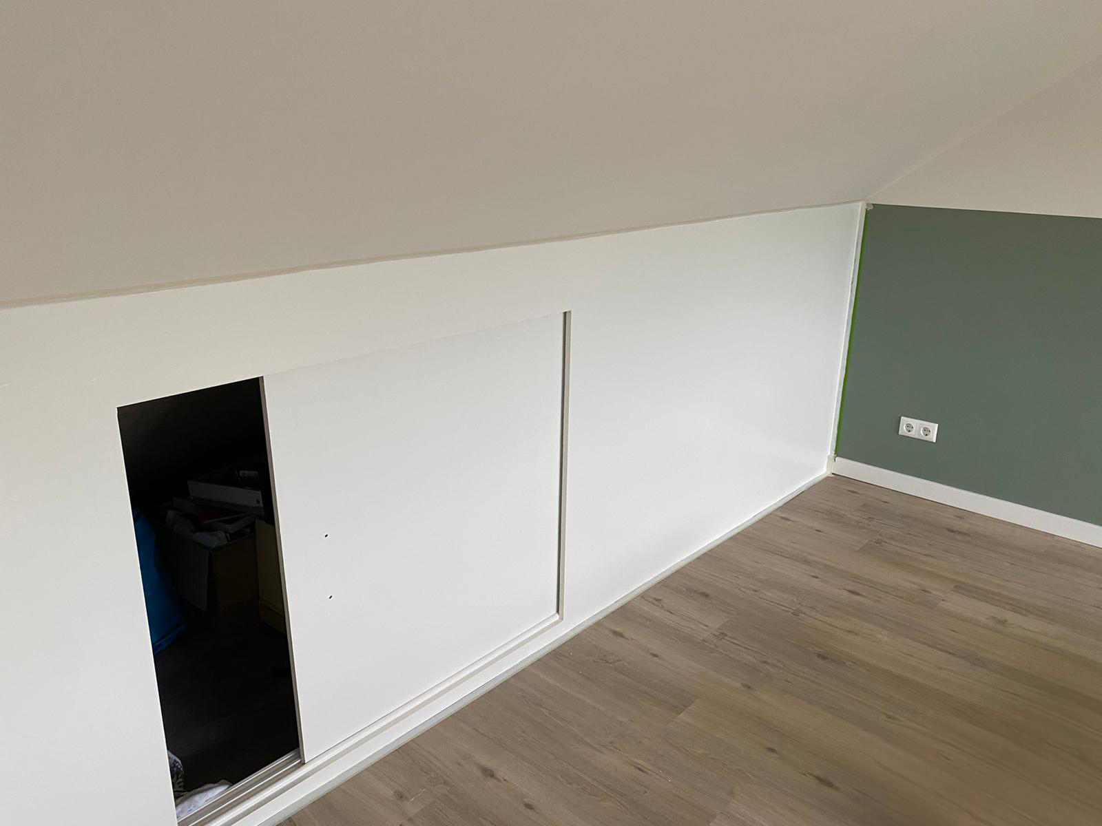 Stucwerk zolder Klundert