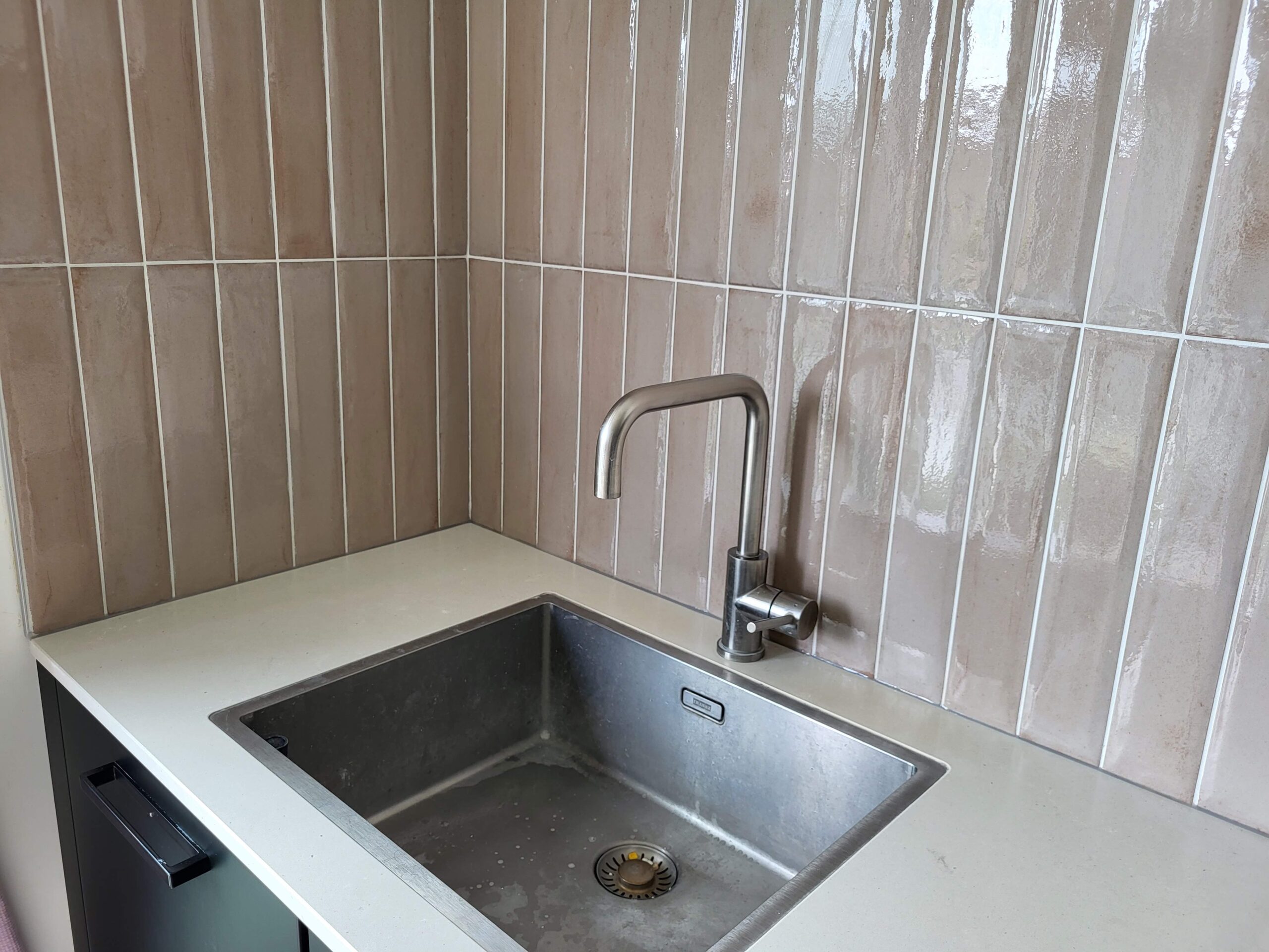 Tegelwerk keukenwand Breda